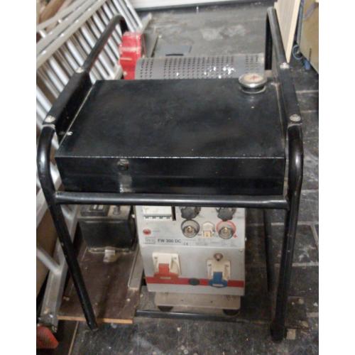 Generator met laspost ingebouwd