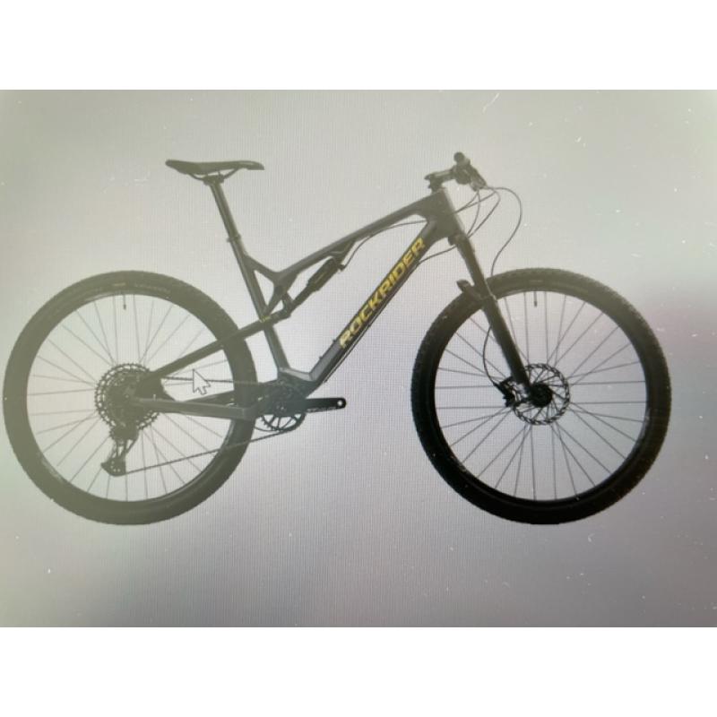 Gloednieuwe Mountainbike Rockrider XC  500 S 29" carbon