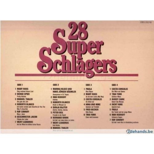 28 Super schlagers