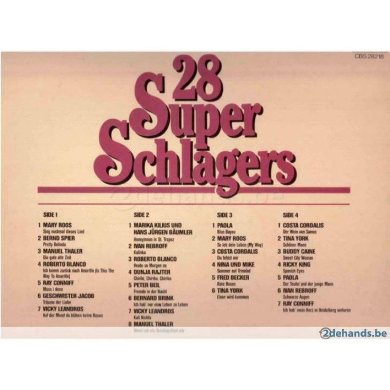 28 Super schlagers