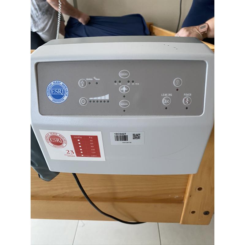Elektrische bed   decubitus matras