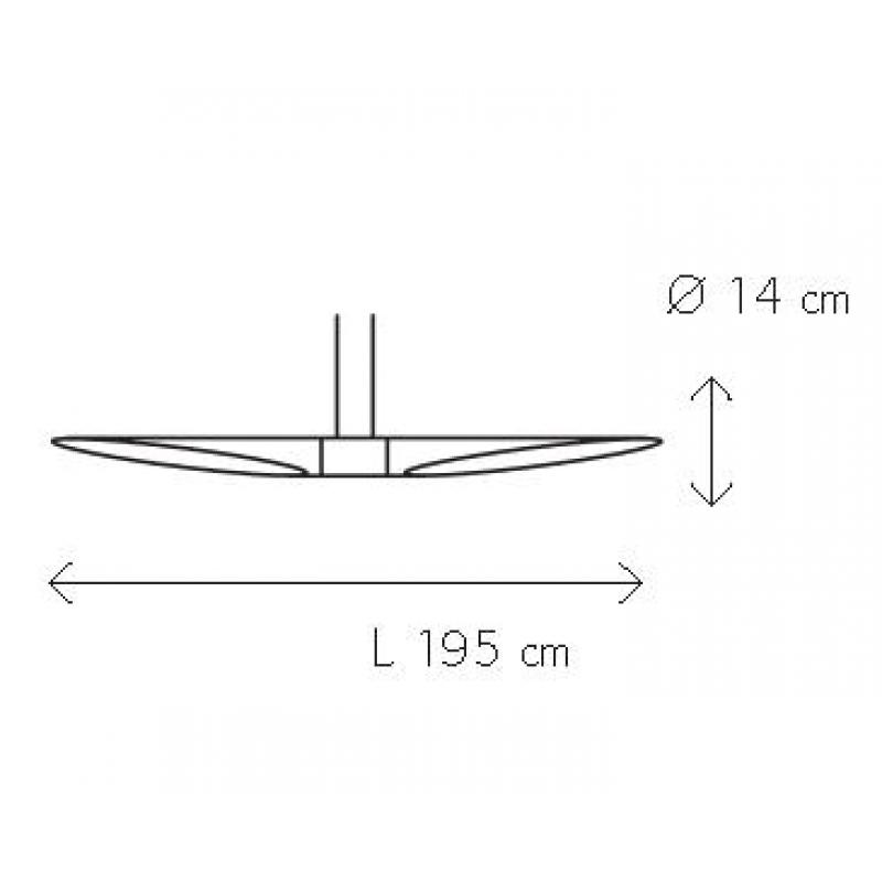 Design hanglamp van het merk Kundalini
