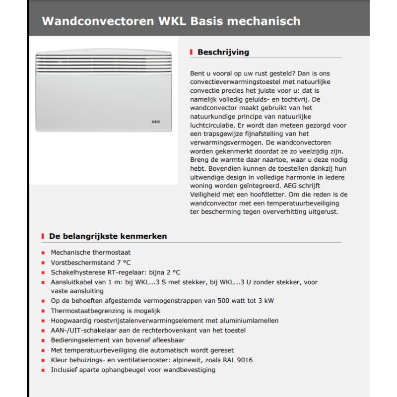 2 convectoren AEG