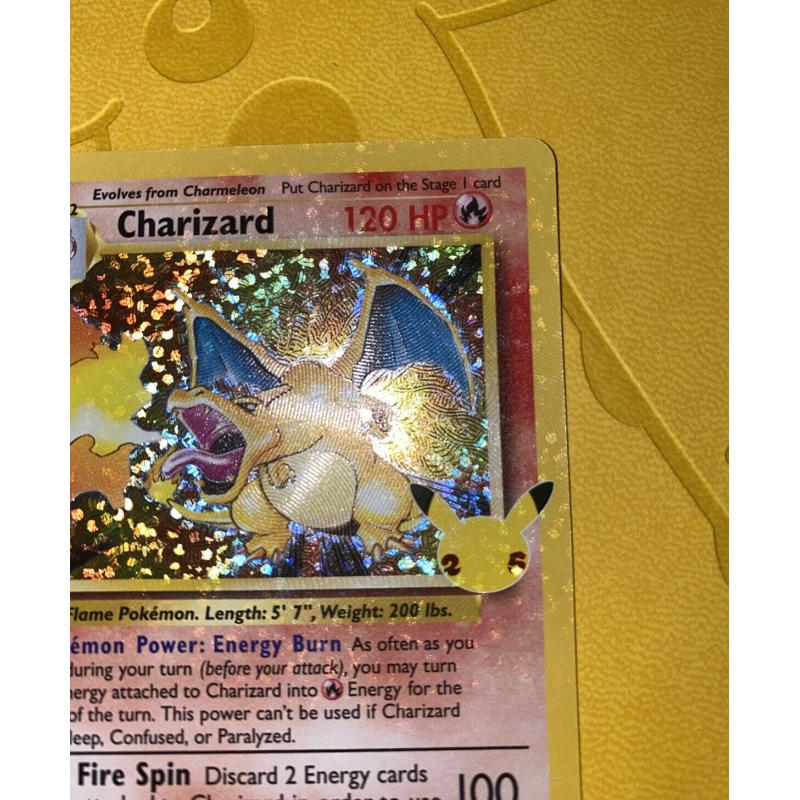 Charizard Pokemon Celebrations 25th Anniversary 4/102 Holo Rare