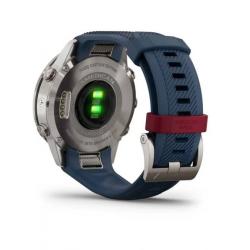 MARQ Captain: American Magic Edition Blue Rubber Strap Smartwatch 010-02454-01