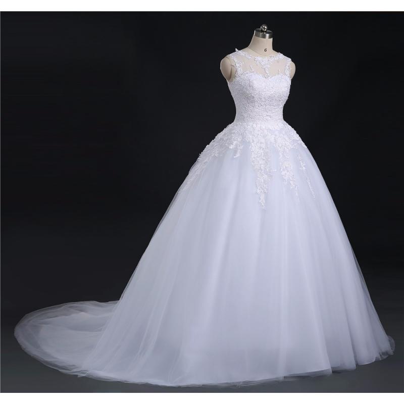 Trouwjurk - bruidsjurk - Trouwkleed / maat  38 t/m 42