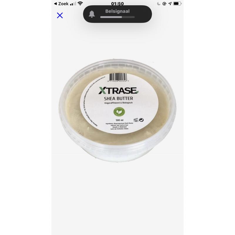 Shea butter zwarte zeep