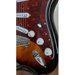 Elektrische gitaar Vintage Reissued Series met versterker en kabel
