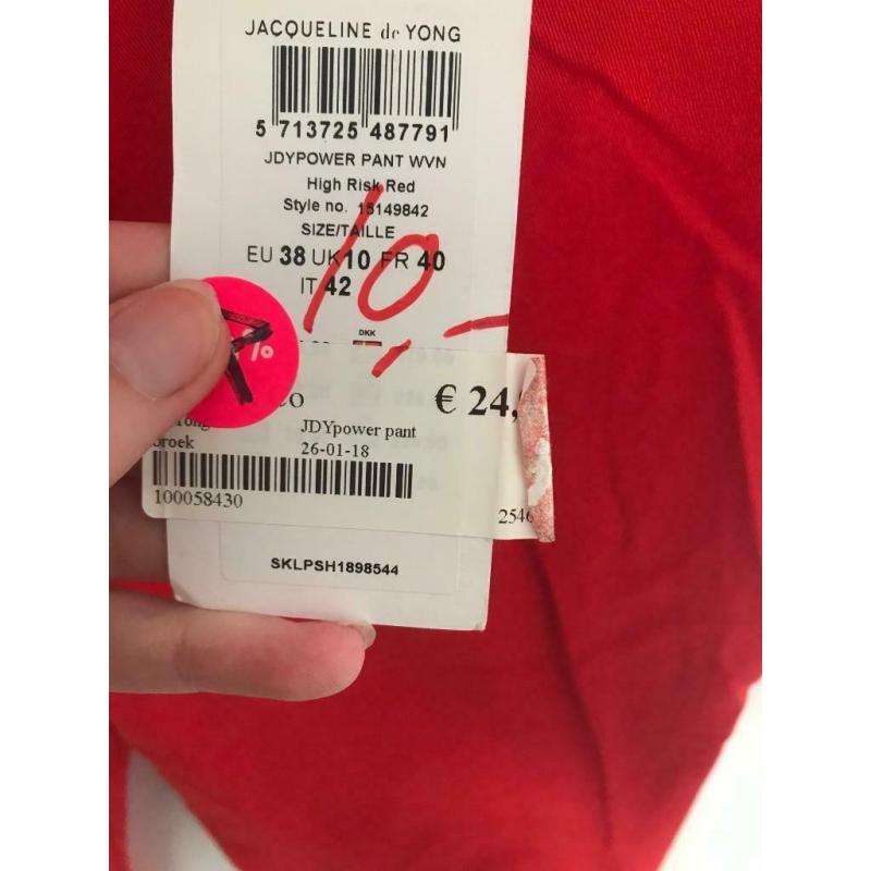 ID: 41717 Nieuwe Jaqueline de Yong broek in maat 38
