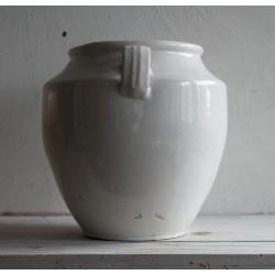 Witte Franse inmaak pot