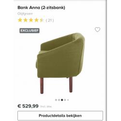 Retro bankje