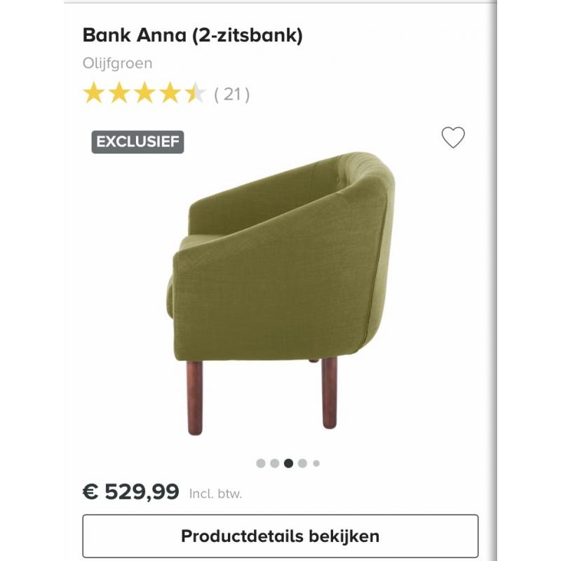 Retro bankje
