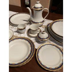12 delig antiek servies