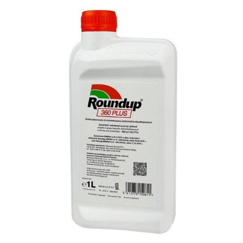 Roundup PUUR glyfosaat 1000ml 360 gram/liter puur glyfosaat