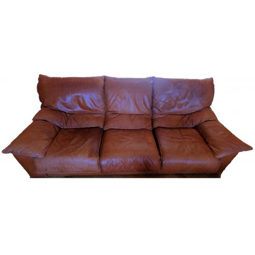 Wildlederen sofa 3 zit