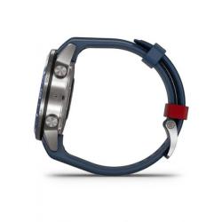 MARQ Captain: American Magic Edition Blue Rubber Strap Smartwatch 010-02454-01