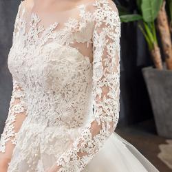 Trouwjurk - bruidsjurk - Trouwkleed / maat  36 t/m 40