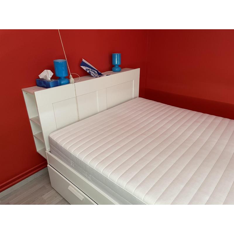 Boxspring Wit