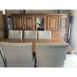 Massief eieren eetkamer