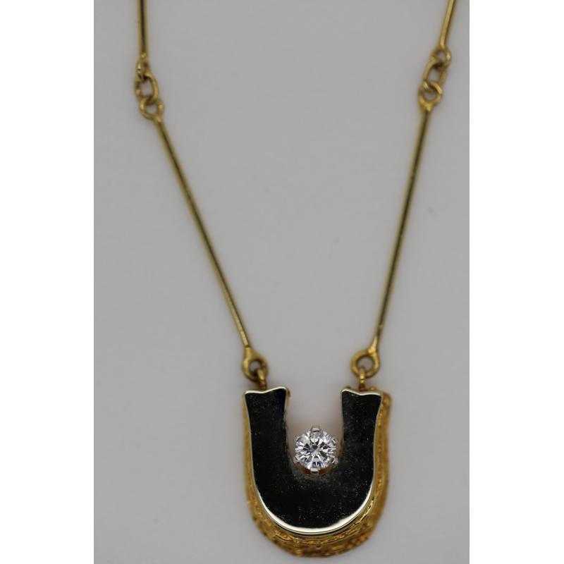 Gouden Lapponia hanger met collier