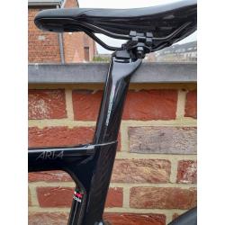 Bianchi Aria Aero 105 Disc, black/graphite full glossy (Framemaat 57cm)