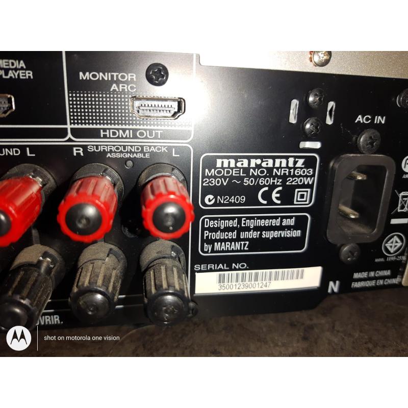 Marantz AV Surround Receiver NR1603