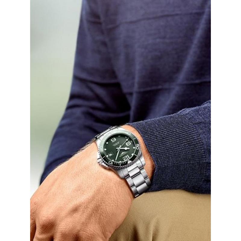 Mens HydroConquest Automatic Watch L3.781.3.06.7