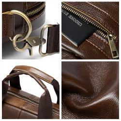 Partij Lederen Tassen 15"4  - Cognac x 20 en Zwart x 20