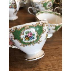 Vintage 12-delig thee servies
