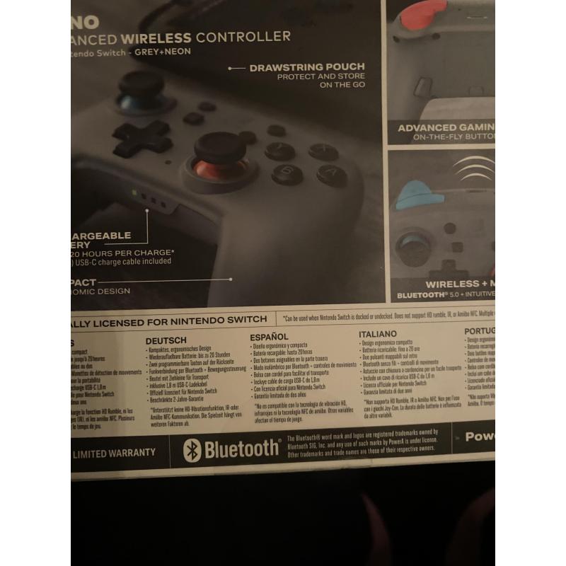 Nano Nintendo switch controller