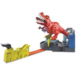 Hot Wheels City T-Rex Rampage Speelset – Racebaan