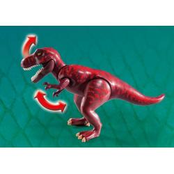PLAYMOBIL Dinos Basiskamp van de avonturiers met T-Rex - 9429