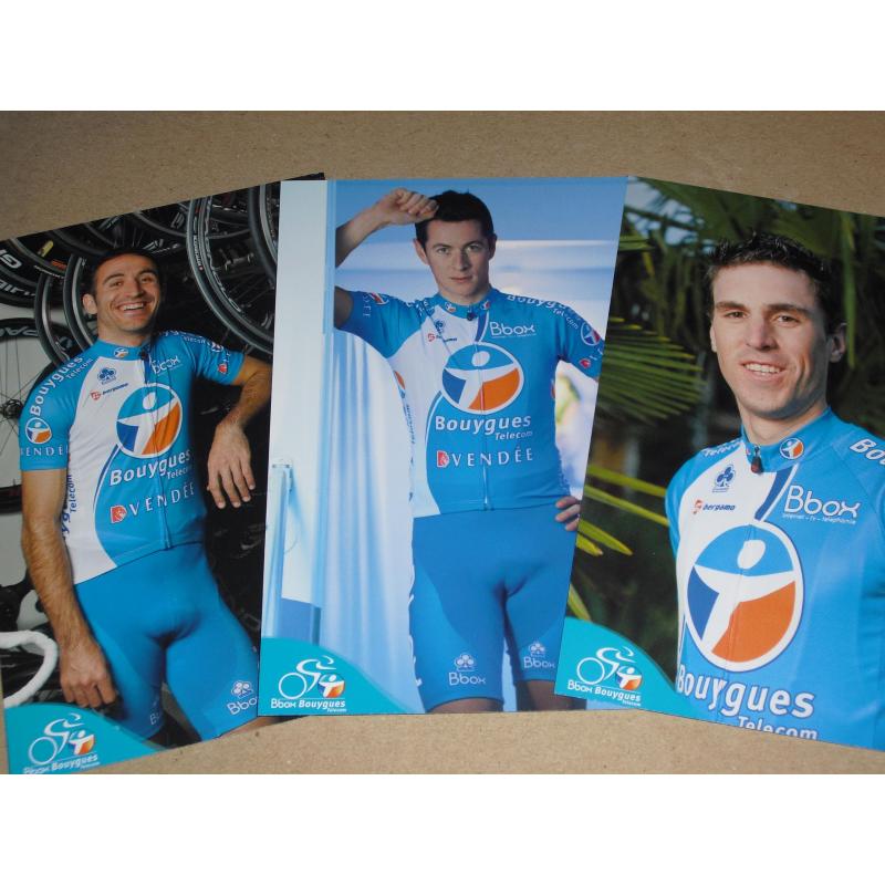 Te koop div.complete series foto's van wielrenners