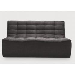 Ethnicraft N701 bank: rond hoekelement   N701 bank: 2-zits