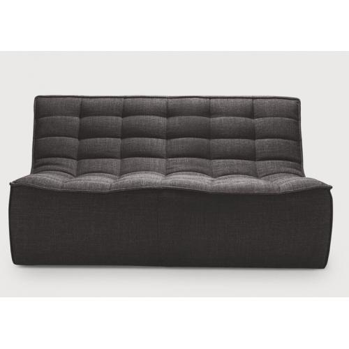 Ethnicraft N701 bank: rond hoekelement   N701 bank: 2-zits