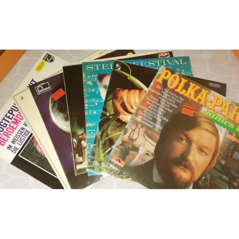 85 LP's te koop