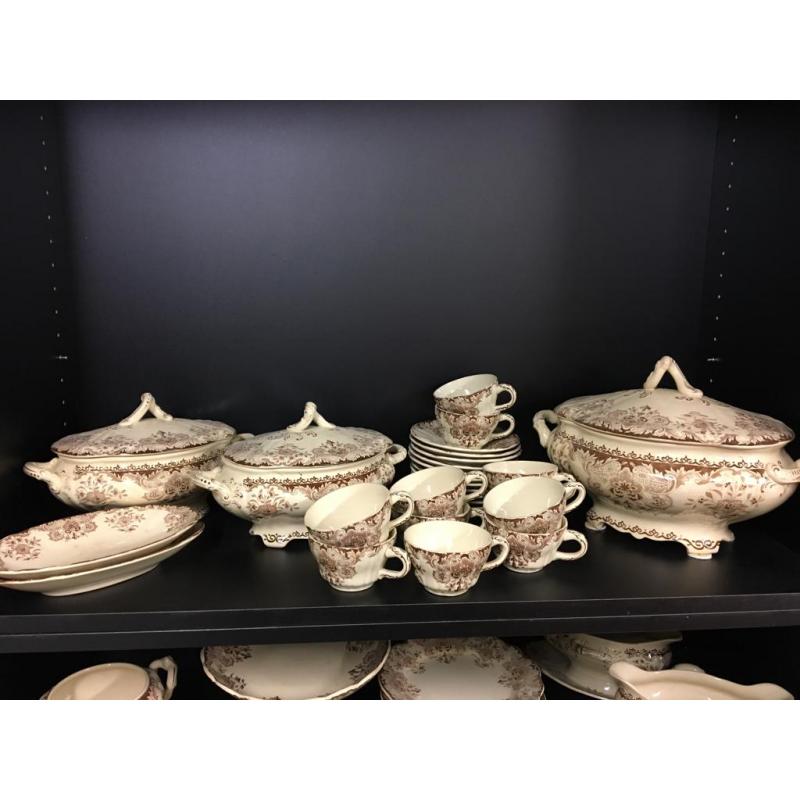 Antiek Dordrecht BFK servies