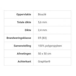 Allerlaatste Heuga 700 Interloop tapijttegels. Nu voor €2,50