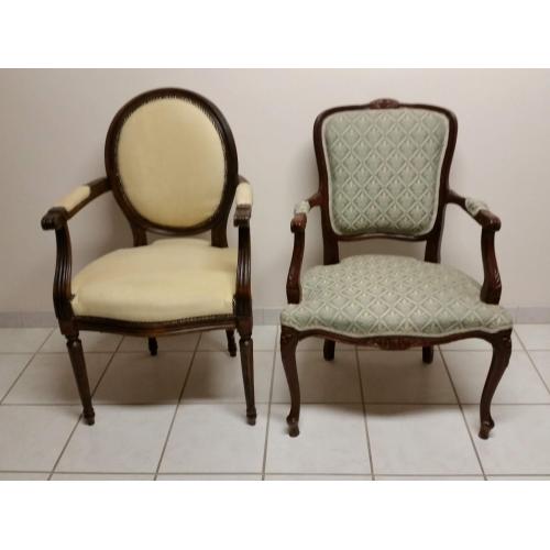 2 rustieke stoelen