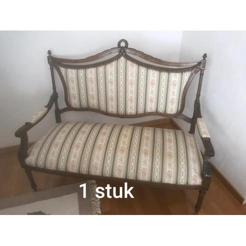 Antiek salon ( 7 delig)