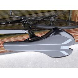 Bianchi Aria Aero 105 Disc, black/graphite full glossy (Framemaat 57cm)