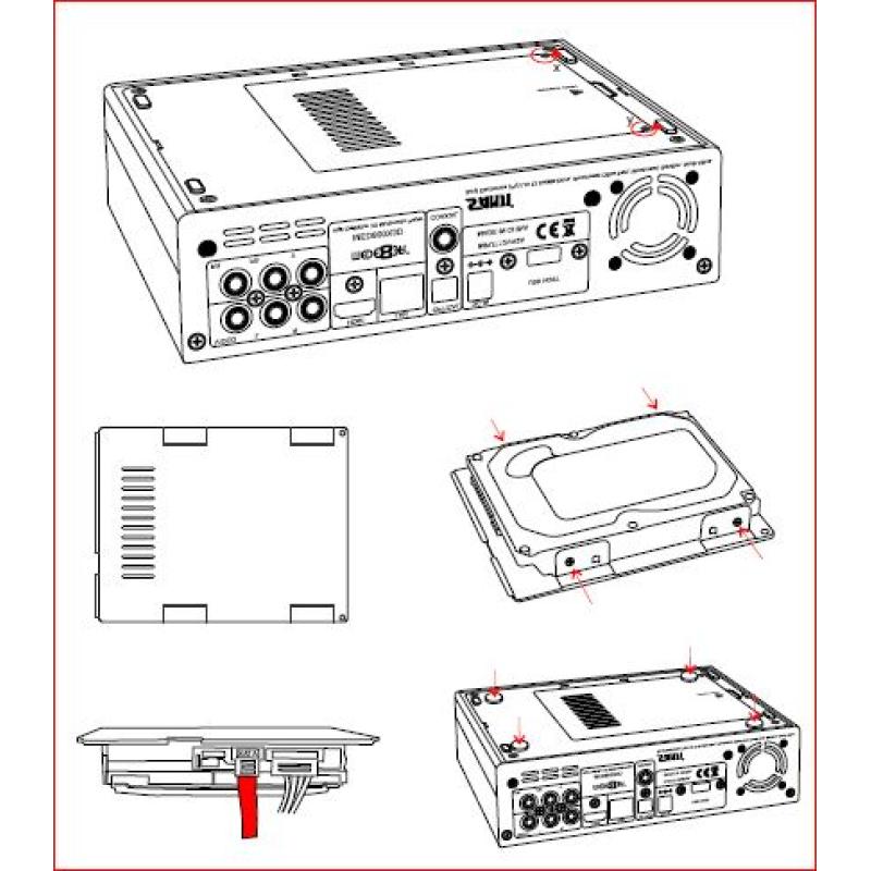 Mediaplayer Mede8er 800X3
