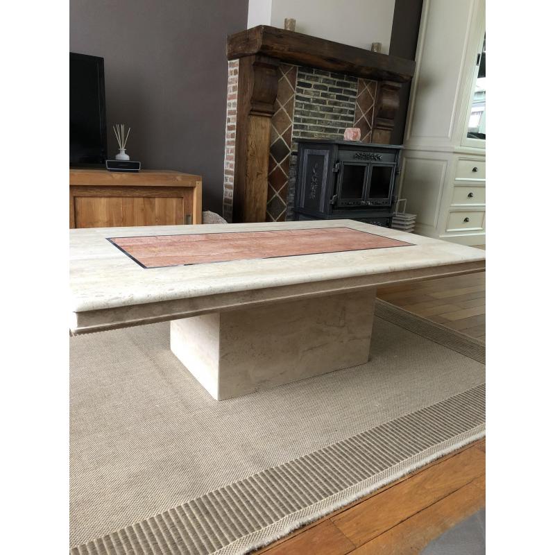 Salontafel in Travertin
