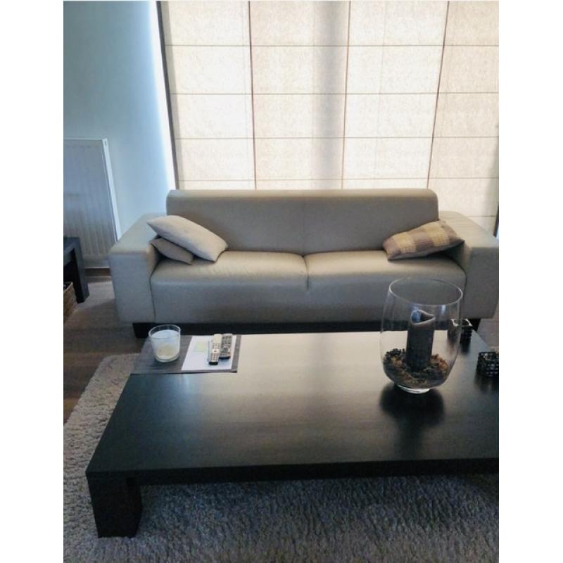 Modern lederen salon