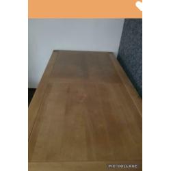Eikenhouten tafel 180x90