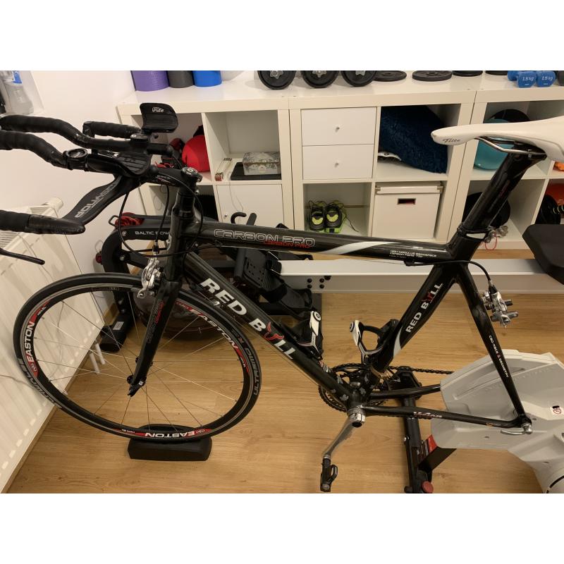 Triatlonfiets RedBull maat 56