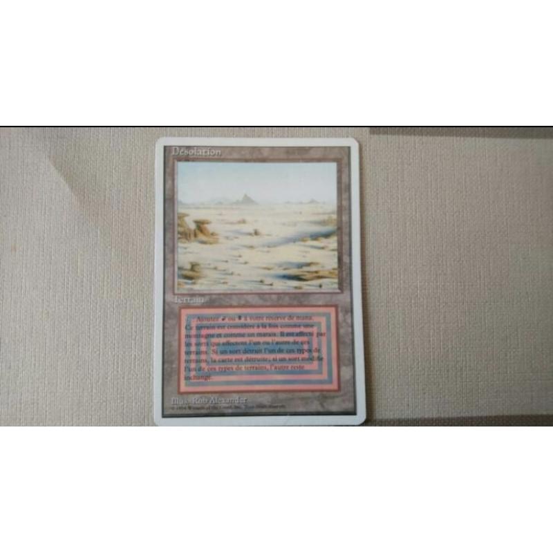 MTG FWB Desolation BADLANDS Dual Land Magic The Gathering