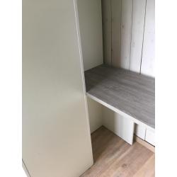 Hoogslaper compleet kast-bureau