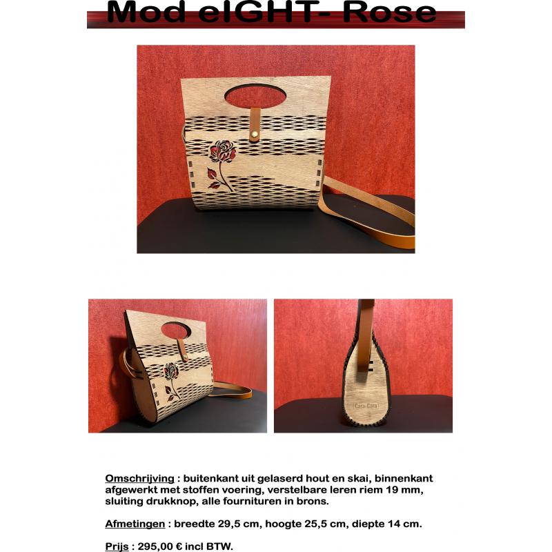 Houten handtas Cara-Cara Rose-Collection