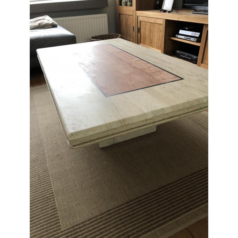 Salontafel in Travertin
